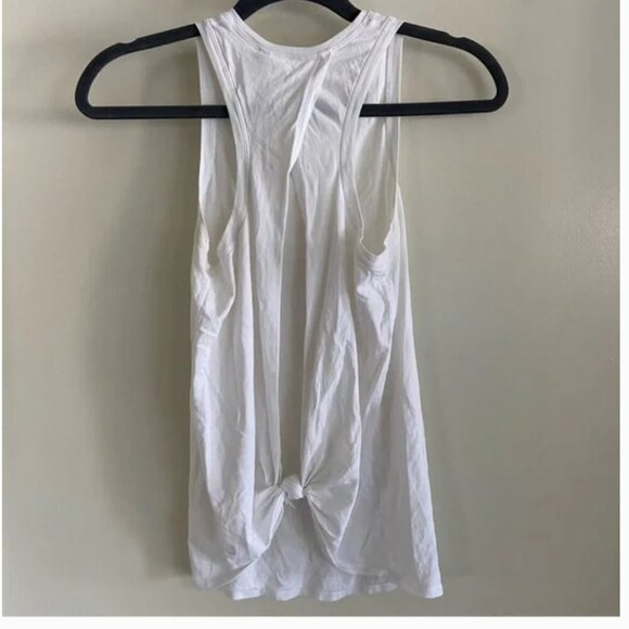 Lululemon Tie It Up Tank Top White size 10 - Picture 4 of 6